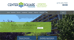 Desktop Screenshot of centersquaretowers.com